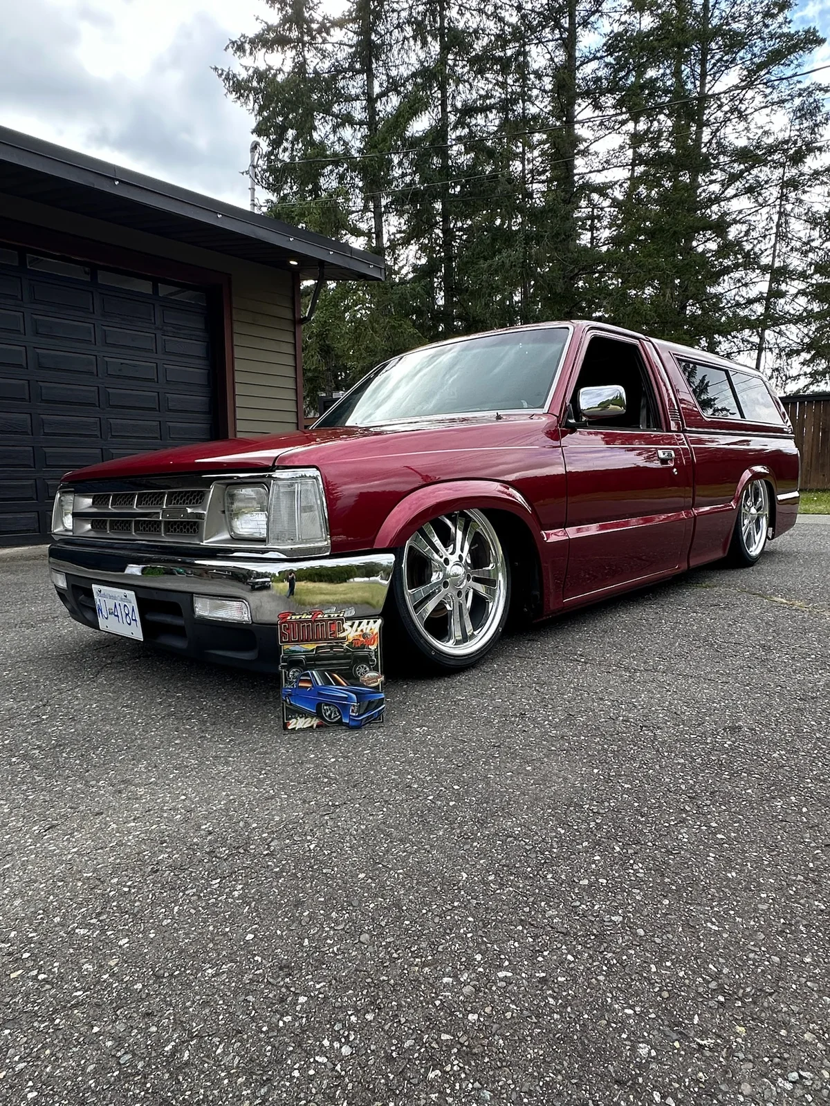 Burgundy Mazda, photo 6